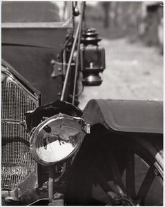 Close-up of a Damaged Automobile Headlight by Charles Clement Holt